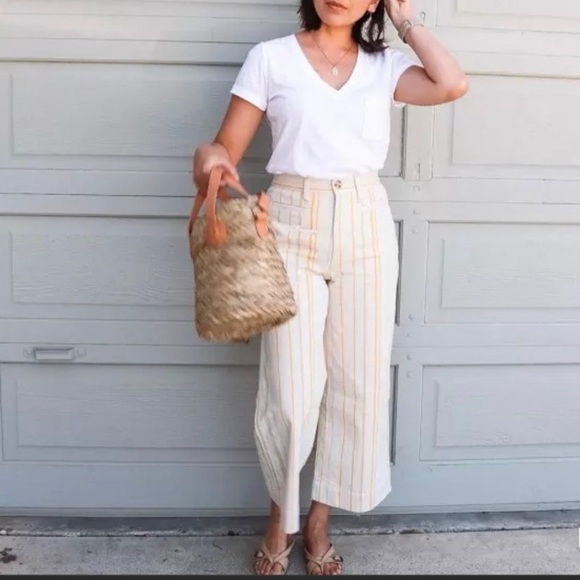 Madewell Denim - Madewell Brand Wide Leg Jeans